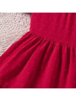 Solid Color Short Sleeve Princess Girl Dresses -Kids Clothing Shop P 20240612144813564 253