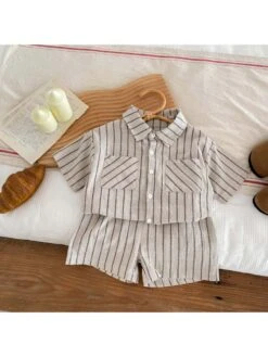 Striped Cotton Cargo Sets