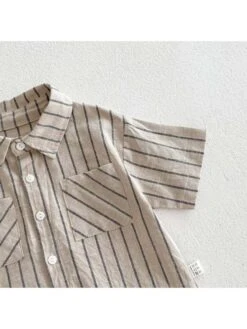 Striped Cotton Cargo Sets -Kids Clothing Shop P 20240613092807260 890