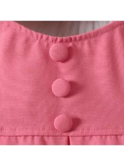 Stringy Selvedge Pleated Spaghetti Straps Girl Clothing Sets -Kids Clothing Shop P 20240613110029738 965