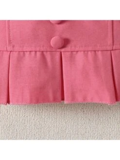 Stringy Selvedge Pleated Spaghetti Straps Girl Clothing Sets -Kids Clothing Shop P 20240613110030472 326