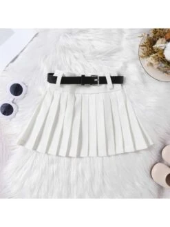 Pleated Spaghetti Straps A-line Girl Clothing Sets -Kids Clothing Shop P 20240613110409110 924