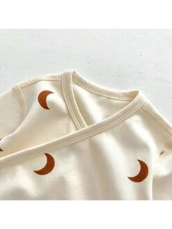 Crewneck Cotton Single Breasted Rompers -Kids Clothing Shop P 20240613113619259 158