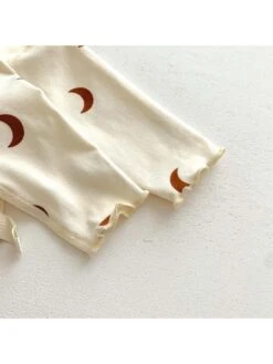 Crewneck Cotton Single Breasted Rompers -Kids Clothing Shop P 20240613113621886 219