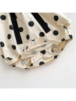 Square Neck Cotton Buckle Rompers -Kids Clothing Shop P 20240613114815428 964