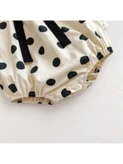 Square Neck Cotton Buckle Rompers -Kids Clothing Shop P 20240613114816052 125