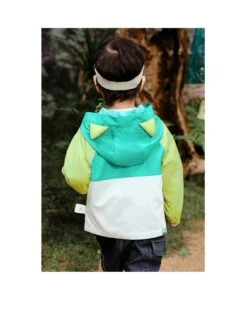Colorblock Letter Hooded Boy Coat -Kids Clothing Shop P 20240613120003588 311