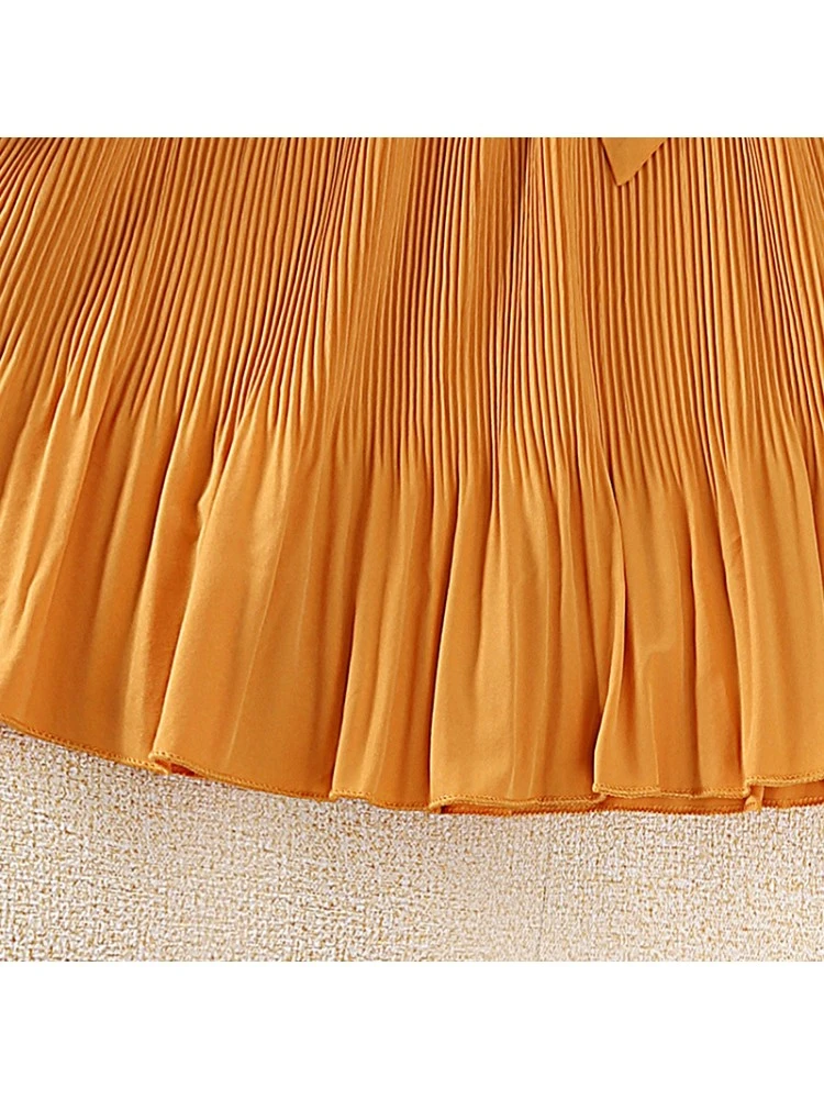 Solid Color Long Sleeve Princess Girl Dresses 6 Solid Color Long Sleeve Princess Girl Dresses - Image 6