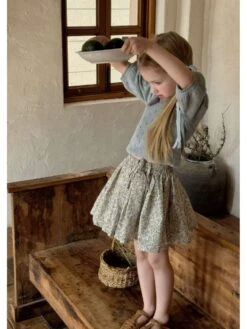 Disty Floral Printing Hollow-out Cotton A-line Girl Clothing Sets 9 Disty Floral Printing Hollow-out Cotton A-line Girl Clothing Sets -Kids Clothing Shop P 20240614110028576 482