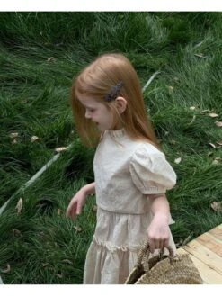 Bow Embroidery A-line Girl Clothing Sets -Kids Clothing Shop P 20240614113246002 504