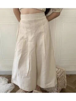 Pleated High Rise Cropped Girl Clothing Sets -Kids Clothing Shop P 20240614120014655 336