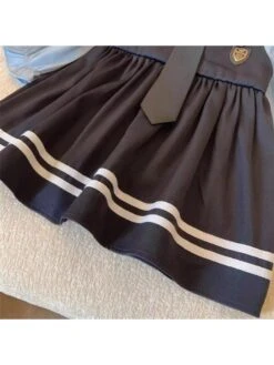 Spaghetti Straps Long Sleeve Single Breasted Girl Dresses 13 Spaghetti Straps Long Sleeve Single Breasted Girl Dresses -Kids Clothing Shop P 20240614134410612 777