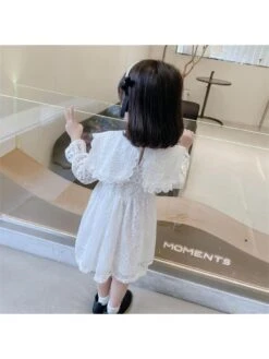 Flower Crewneck Lace Girl Dresses -Kids Clothing Shop P 20240614141611792 552