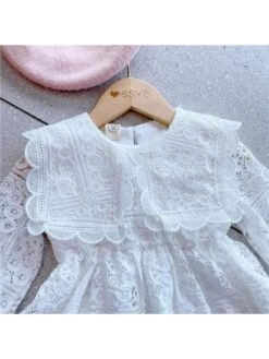 Flower Crewneck Lace Girl Dresses -Kids Clothing Shop P 20240614141615011 129