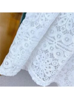 Flower Crewneck Lace Girl Dresses -Kids Clothing Shop P 20240614141617426 309