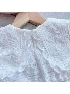 Flower Crewneck Lace Girl Dresses -Kids Clothing Shop P 20240614141617937 751