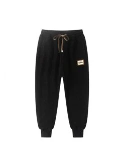 Slogan Wool High Rise Boy Pants -Kids Clothing Shop P 20240614162828347 452