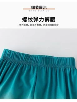 Gradient Color Mid-rise Wide Leg Boy Pants -Kids Clothing Shop P 20240614172432657 939