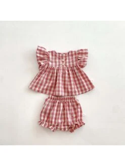 Striped Crewneck Cotton Sets -Kids Clothing Shop P 20240617110423545 538