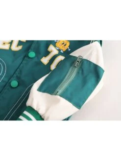 Striped Crewneck Bag Sleeve/Barrel Sleeve Boy Coat -Kids Clothing Shop P 20240617181215861 605