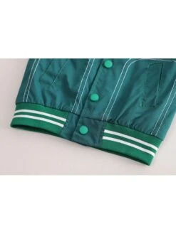 Striped Crewneck Bag Sleeve/Barrel Sleeve Boy Coat -Kids Clothing Shop P 20240617181216483 149