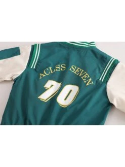 Striped Crewneck Bag Sleeve/Barrel Sleeve Boy Coat -Kids Clothing Shop P 20240617181217508 125