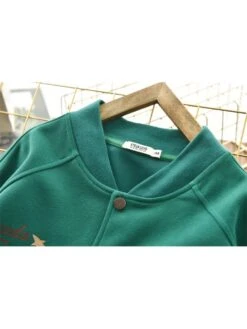 Turtleneck Cotton Single Breasted Boy Coat -Kids Clothing Shop P 20240617181610303 616