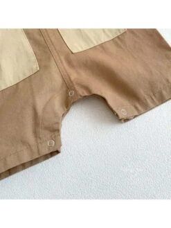 Spaghetti Straps Cotton Zipper Rompers -Kids Clothing Shop P 20240618102012346 980