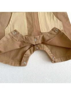 Spaghetti Straps Cotton Zipper Rompers -Kids Clothing Shop P 20240618102013041 372