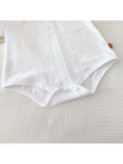 Bow Cotton Buckle Rompers -Kids Clothing Shop P 20240618103222702 740