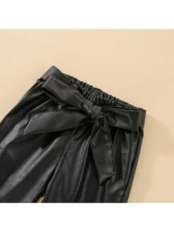 Fluff Bow PU Girl Clothing Sets 9 Fluff Bow PU Girl Clothing Sets -Kids Clothing Shop P 20240618105230565 241