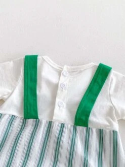 Geometric Pattern Striped Buckle Sets 15 Geometric Pattern Striped Buckle Sets -Kids Clothing Shop P 20240618105235256 379