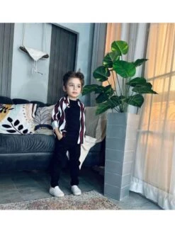 Striped Long Sleeve Loose Boy Tops 8 Striped Long Sleeve Loose Boy Tops -Kids Clothing Shop P 20240618114027662 544