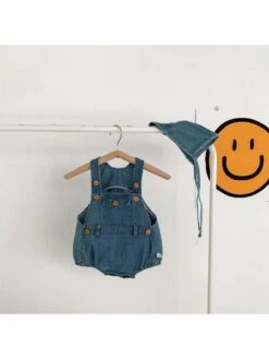 Spaghetti Straps Cotton Buckle Rompers