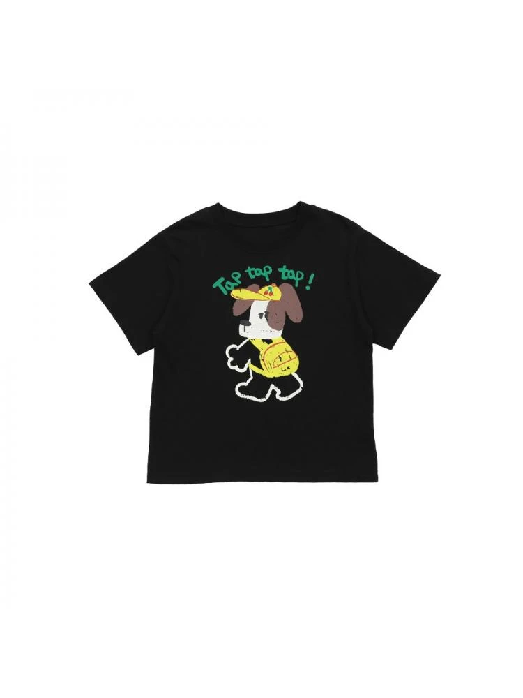 Animal Print Crewneck Loose Boy Tops 2 Animal Print Crewneck Loose Boy Tops - Image 2