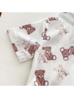 Bow Crewneck Overalls Sets -Kids Clothing Shop P 20240619104443150 760