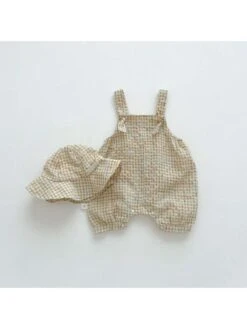 Striped Crewneck Overalls Sets -Kids Clothing Shop P 20240619110809186 573