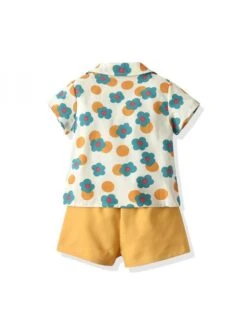 Flower Cotton Skinny Boy Clothing Sets -Kids Clothing Shop P 20240619112010693 231