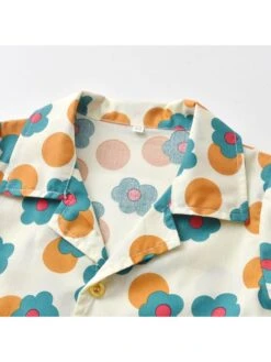 Flower Cotton Skinny Boy Clothing Sets -Kids Clothing Shop P 20240619112011681 383