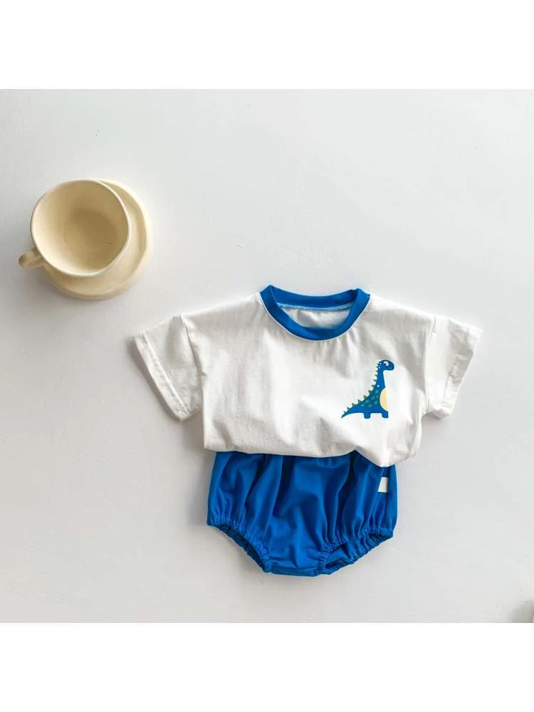 Colorblock Crewneck Cotton Sets 2 Colorblock Crewneck Cotton Sets - Image 2