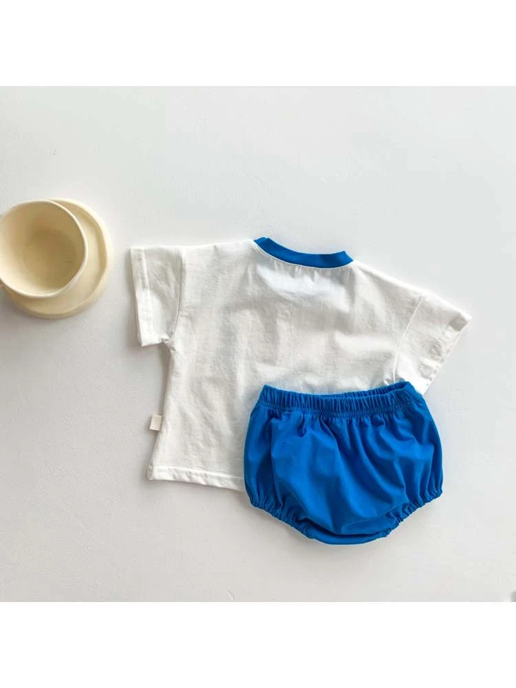 Colorblock Crewneck Cotton Sets 3 Colorblock Crewneck Cotton Sets - Image 3