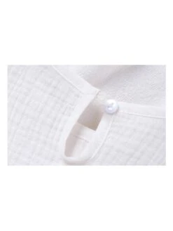 Embroidery Crewneck Cotton Rompers -Kids Clothing Shop P 20240619135222725 187