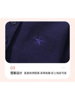 Long Sleeve Cotton Single Breasted Girl Tops -Kids Clothing Shop P 20240619162011649 210