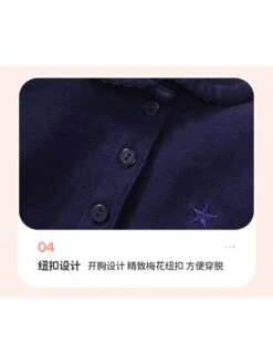 Long Sleeve Cotton Single Breasted Girl Tops -Kids Clothing Shop P 20240619162012158 654