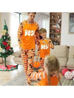 Striped Crewneck Fitted Family Sets -Kids Clothing Shop P 20240619173605962 794