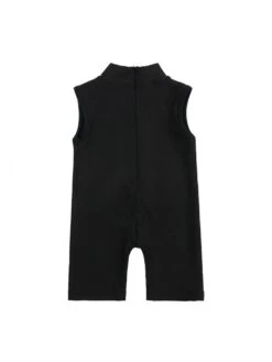Solid Color Zipper Girl Jumpsuit -Kids Clothing Shop P 20240619181624330 819