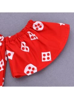 Pattern Ruffle Ripped Girl Clothing Sets -Kids Clothing Shop P 20240620090803516 921