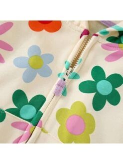 Flower Hooded Cardigan Girl Tops 8 Flower Hooded Cardigan Girl Tops -Kids Clothing Shop P 20240620103628256 522