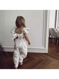 Tie-wrap Print Girl Jumpsuit -Kids Clothing Shop P 20240620152030259 645