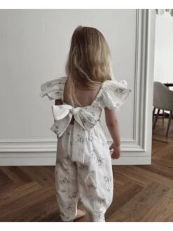 Tie-wrap Print Girl Jumpsuit -Kids Clothing Shop P 20240620152030833 132